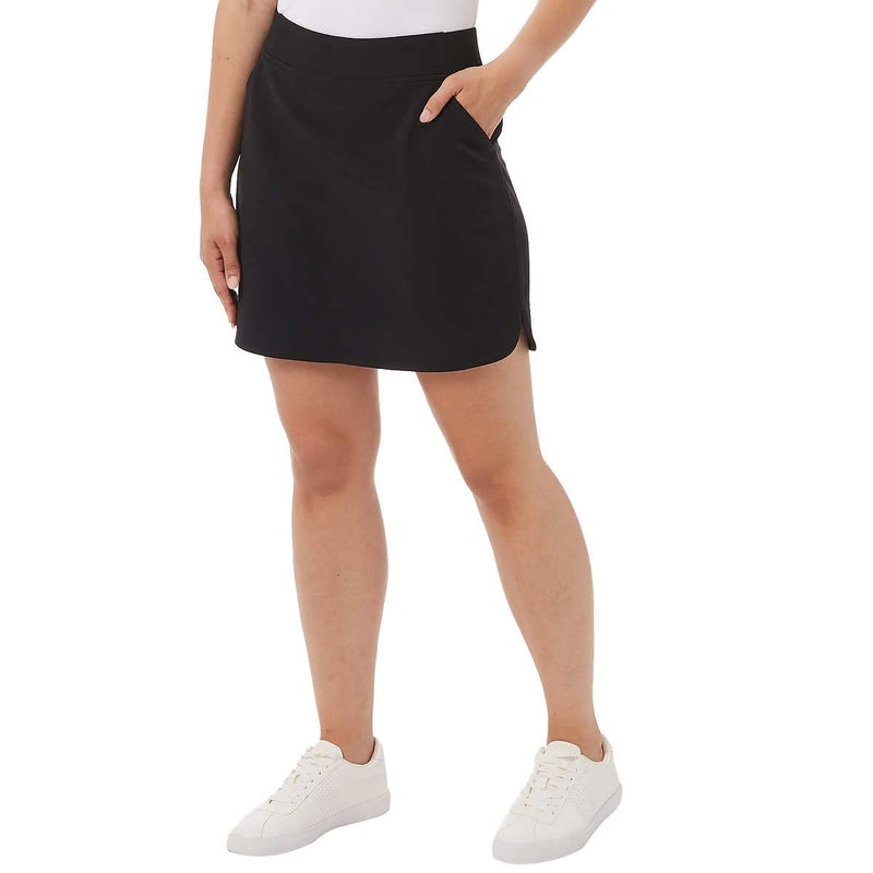 32 Degrees Ladies' Skort (US, Alpha, Large, Regular, Regular, Black) - Image 1